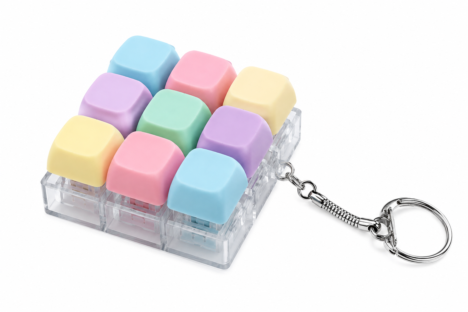 TECLADO ANTIESTRES Y SQUISHY MANTEQUILLA JUGUETE SENSORIAL - 2