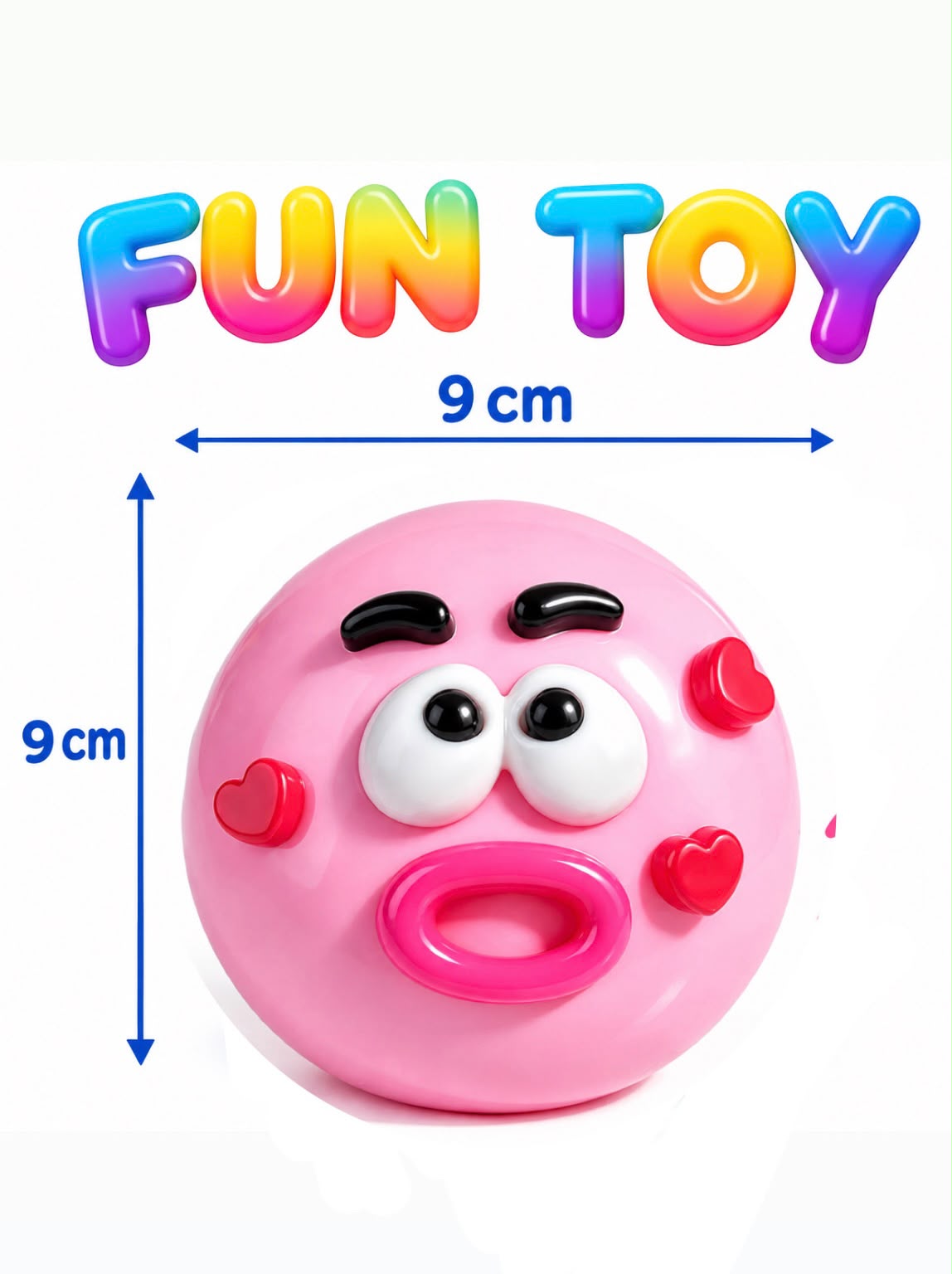 SMUSHER SQUISHY ANTIESTRES SENSORIAL CARA SUAVE FLEXIBLE EN TENDENCIA - 2