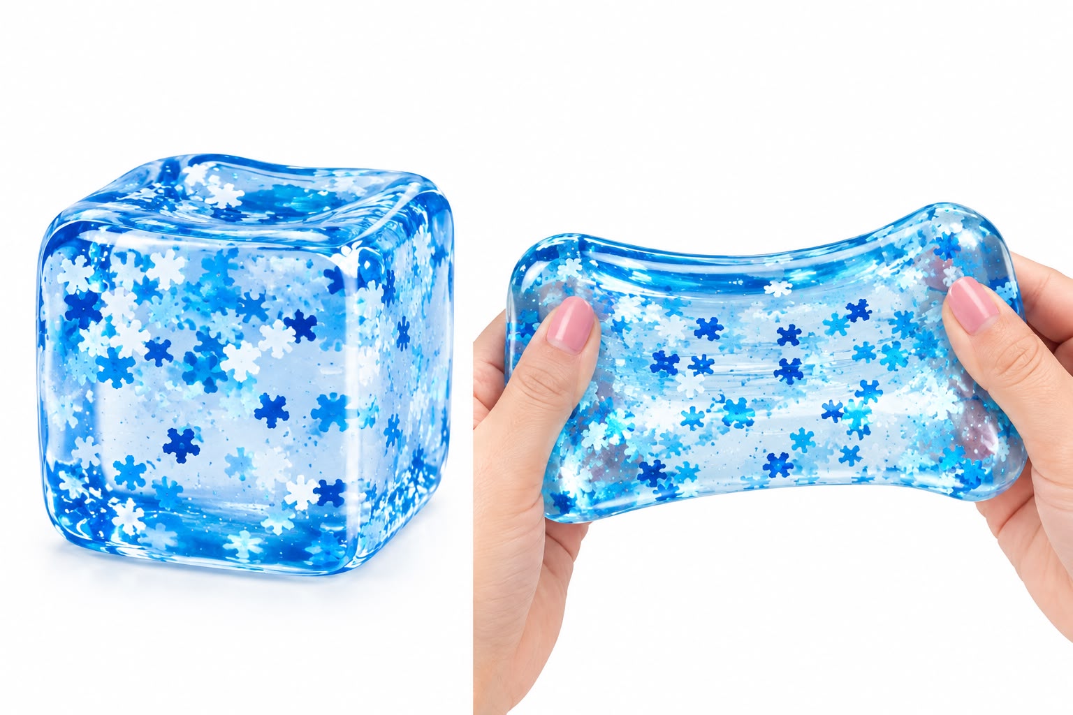 SQUISHY FUN BOX CAJA SORPRESA SENSORIAL CON 8 SQUISHIES ANTIESTRES DE DIFERENTES DISEÑOS - 4