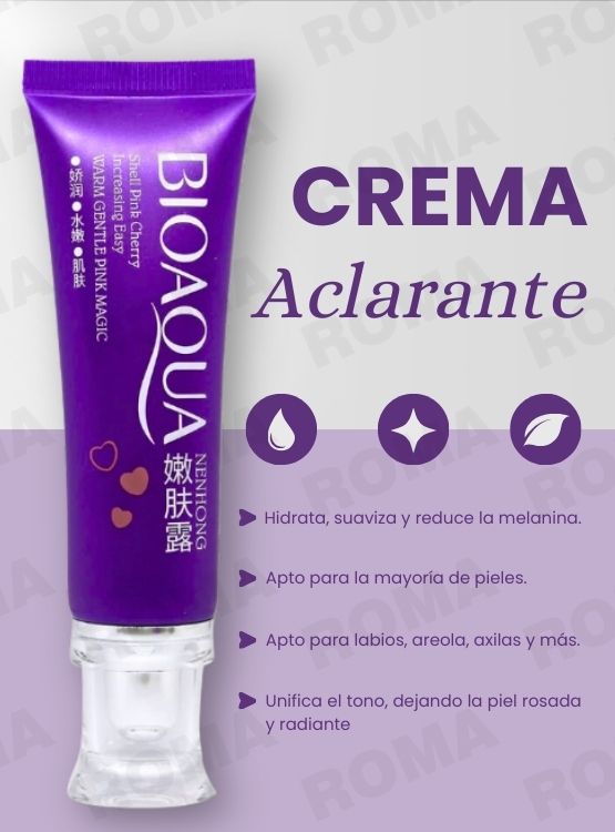 CREMA BLANQUEADORA DE ZONAS + SERUM DE ÁCIDO HIALURÓNICO - 2