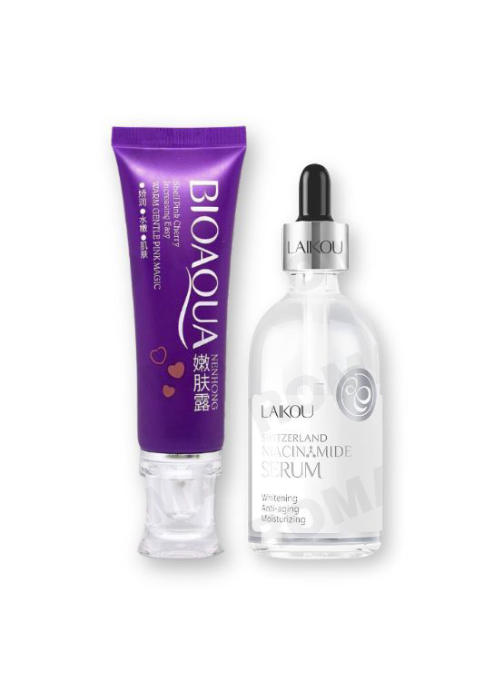 CREMA BLANQUEADORA DE ZONAS + NIACINAMIDE SERUM - 1