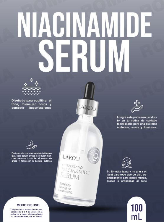CREMA BLANQUEADORA DE ZONAS + NIACINAMIDE SERUM - 3
