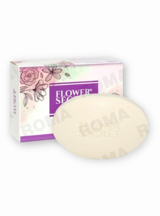 JABÓN EN BARRA AROMA NEUTRO 90G FLOWER SECRET - 1
