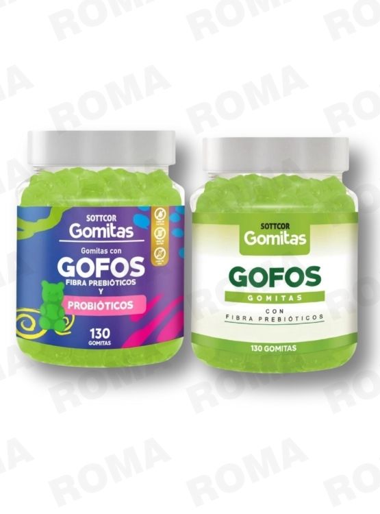 PACK 2 GOMITAS GOFOS PARA NIÑOS + GOFOS PARA ADULTOS 260 UND - 1