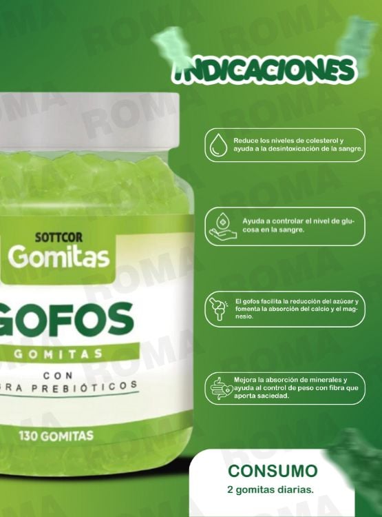 PACK 2 GOMITAS ZINC QUELADO NIÑOS + GOFOS PARA ADULTOS 260 UND - 3