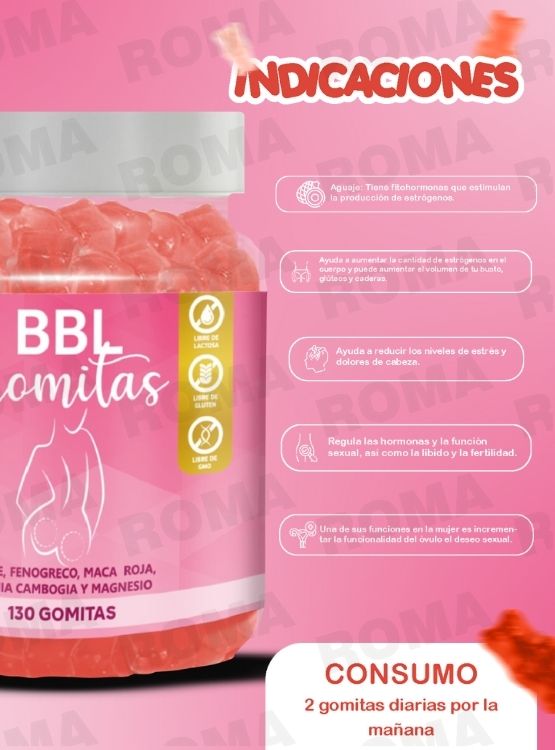PACK 2 GOMITAS GOFOS PARA NIÑOS + GOMITAS AGUAJE BBL 260 UND - 3