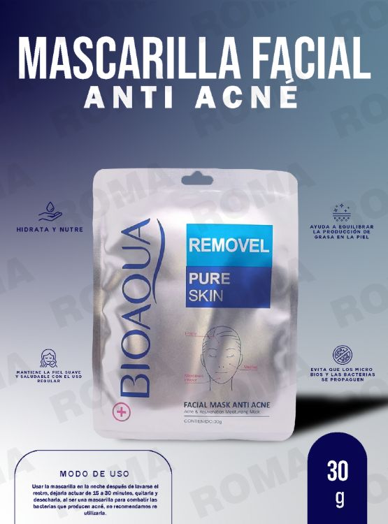 KIT 2 JABÓNES CÚRCUMA + CREMA, MASCARILLA, Y SERUM ANTIACNÉ BIOAQUA - 4