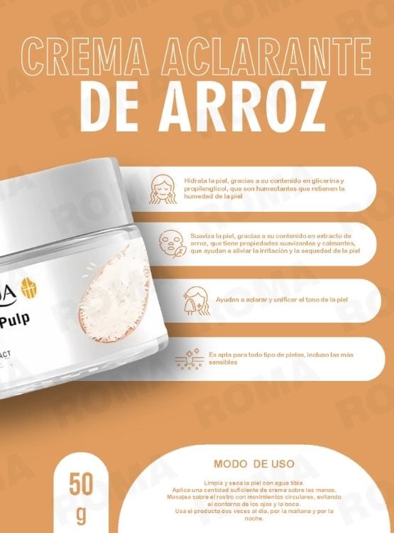 JABÓN EN BARRA DE CÚRCUMA 110G + CREMA ACLARANTE DE ARROZ BIOAQUA 50G - 3