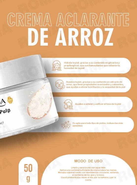 PACK 3 JABÓN EN BARRA DE CÚRCUMA 110G + CREMA ACLARANTE DE ARROZ BIOAQUA 50G - 3