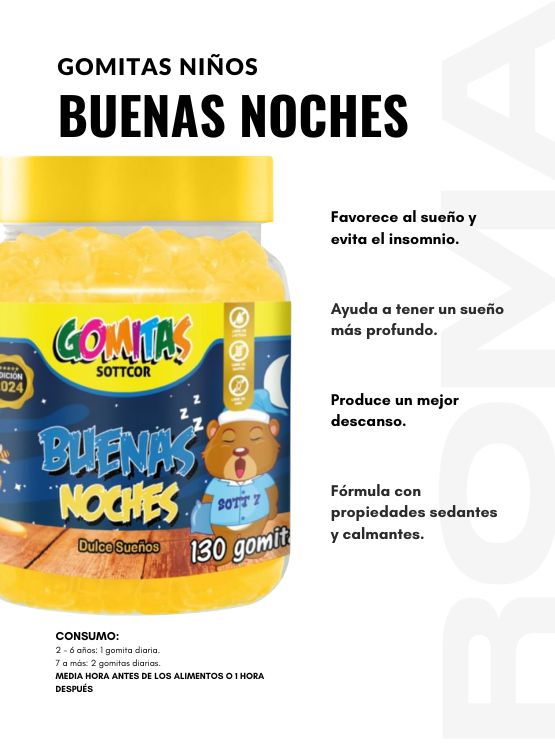 PACK 2 GOMITAS ZINC OROTATE NIÑOS 130UND + GOMITAS BUENAS NOCHES NIÑOS 130UND - 3