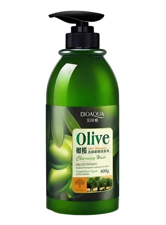 SHAMPOO DE OLIVO BIOAQUA 400ML - 1
