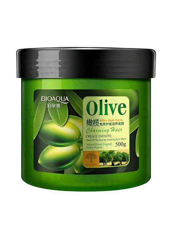 MASCARILLA DE OLIVO PARA EL CABELLO
BIOAQUA 500G - 1
