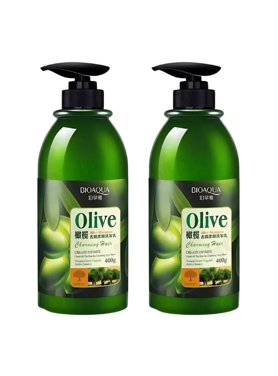 PACK 2 SHAMPOO DE OLIVO BIOAQUA 800ML - 1