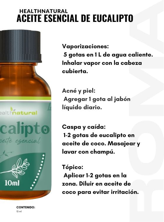 ACEITE ESENCIAL DE EUCALIPTO 10ML - 2