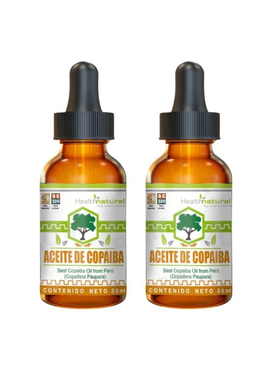PACK 2 ACEITE DE COPAIBA HEALTHNATURAL 60ML - 1