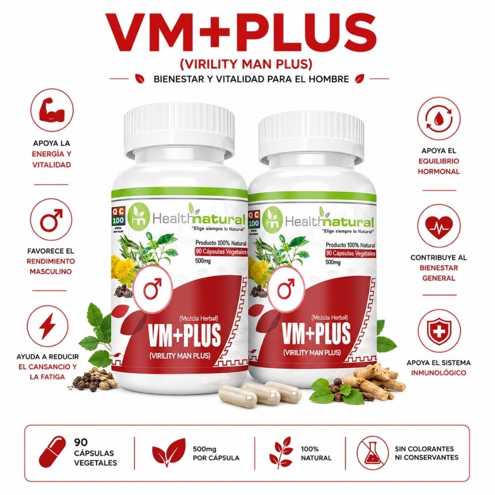 PACK 2 VM+(VIRILITY MAN PLUS) 1000MG - 1