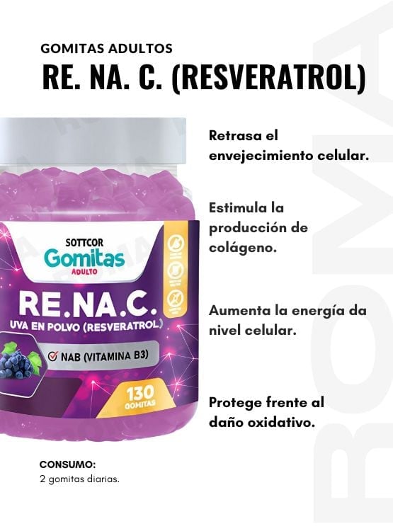GOMITAS RESVERATROL 130UND + GOMITAS AGUAJE BBL 130UND - 2