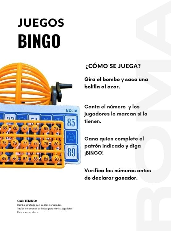 BINGO LOTTO FAMILIAR – JUEGO DE MESA - 3