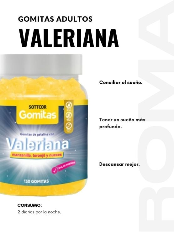 GOMITAS VALERIANA + BISGLICINATO DE MAGNESIO HEALTHNATURAL - 2