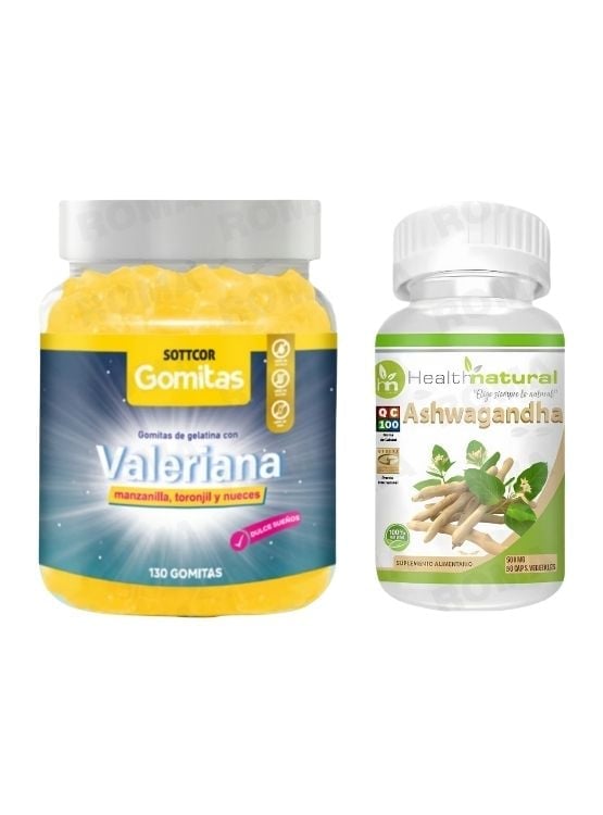 GOMITAS VALERIANA + ASHWAGANDHA HEALTHNATURAL - 1