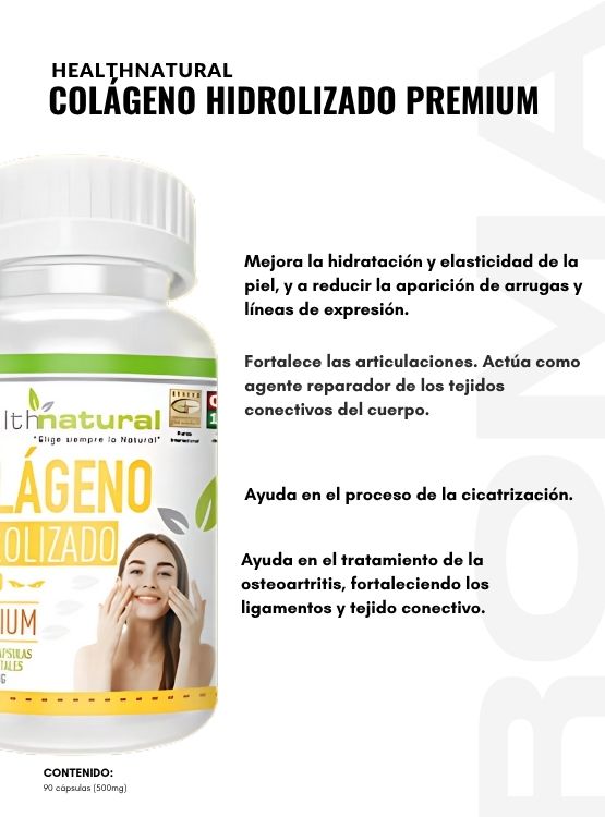 MELENA DE LEÓN HEALTHNATURAL + COLÁGENO HIDROLIZADO HEALTHNATURAL - 3