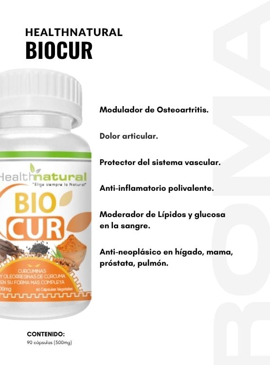 ASHWAGANDHA HEALTHNATURAL 500MG + BIOCUR HEALTHNATURAL 500MG - 3