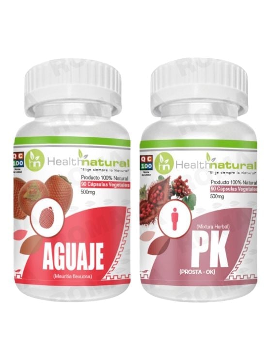 AGUAJE HEALTHNATURAL 500MG + PK(PROSTA-OK) HEALTHNATURAL 500MG - 1