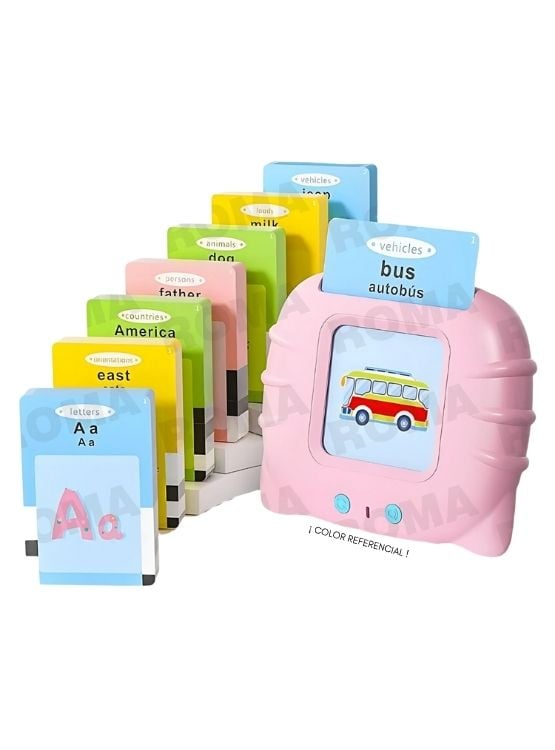 TARJETAS FLASH INTERACTIVAS AUDIBLES - JUEGO DIDÁTICO - 1