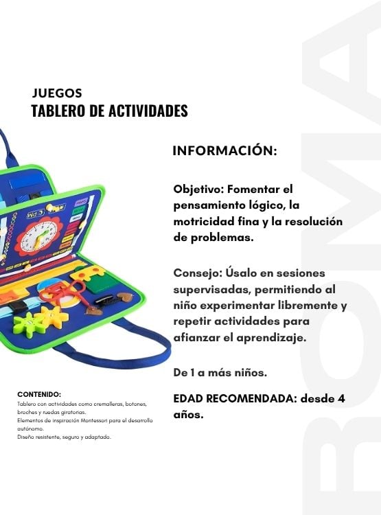 TABLERO DIDÁCTICO - JUEGO DIDÁTICO - 2