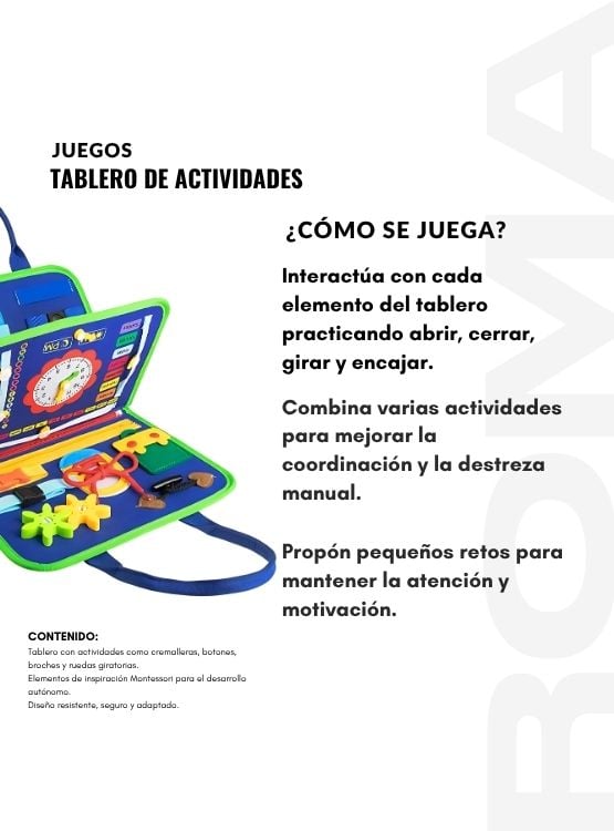 TABLERO DIDÁCTICO - JUEGO DIDÁTICO - 3