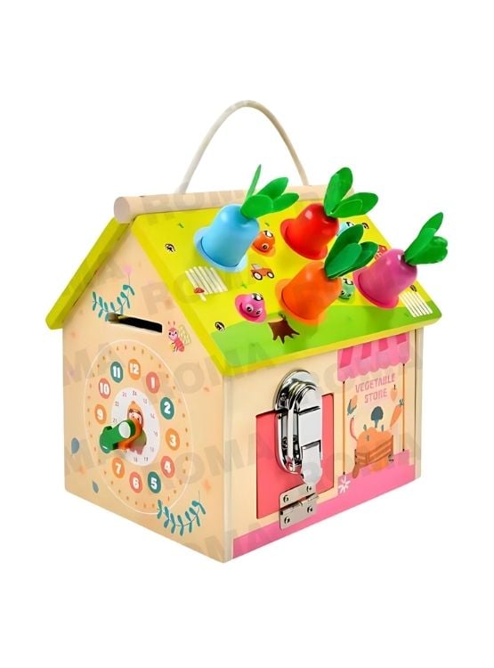 CASITA DIDÁCTICA DE ZANAHORIA ENCAJABLE - 1