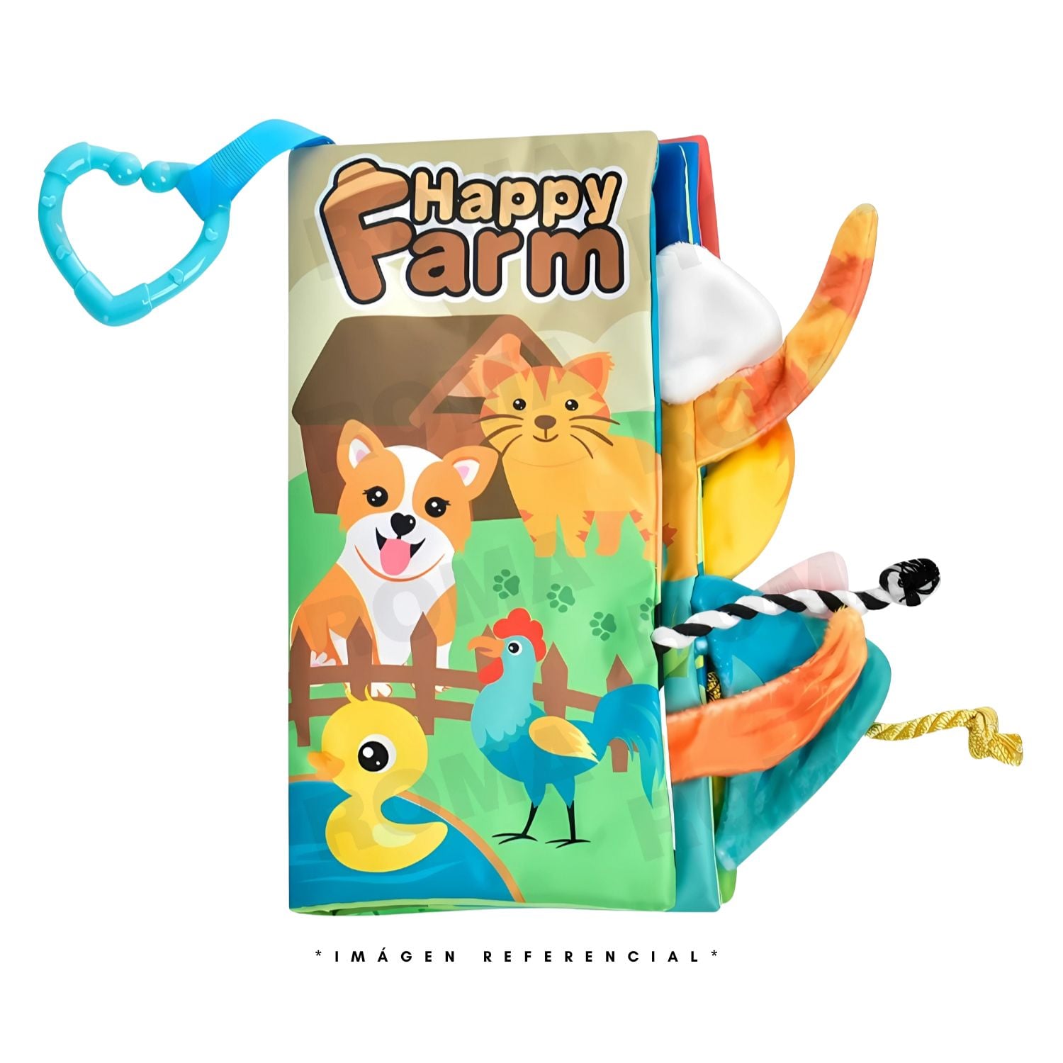 LIBRO SENSORIAL TITBABY - JUEGO DIDÁTICO - 1
