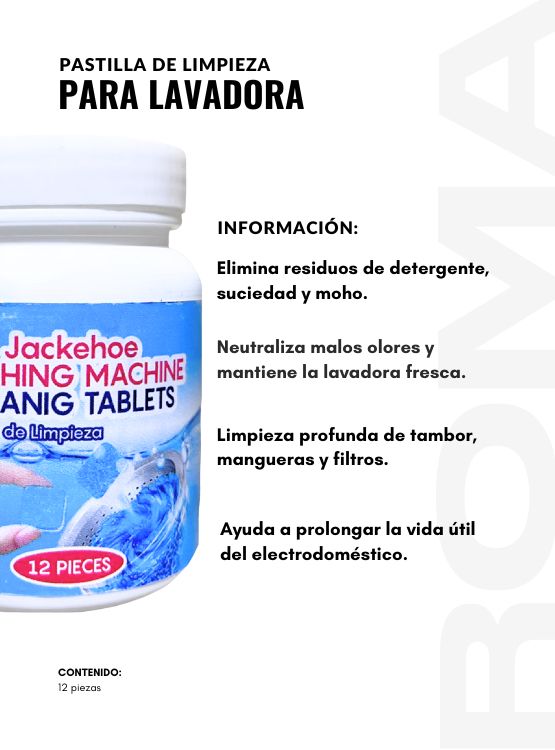 PACK 3 PASTILLA PARA LAVADORA - 2