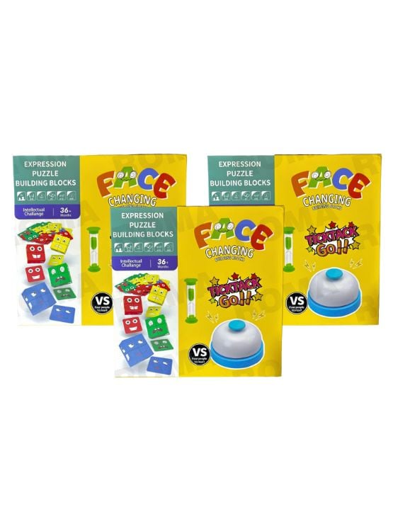 PACK 3 JUEGO DE EMOCIONES - JUEGO DE MESA - 1