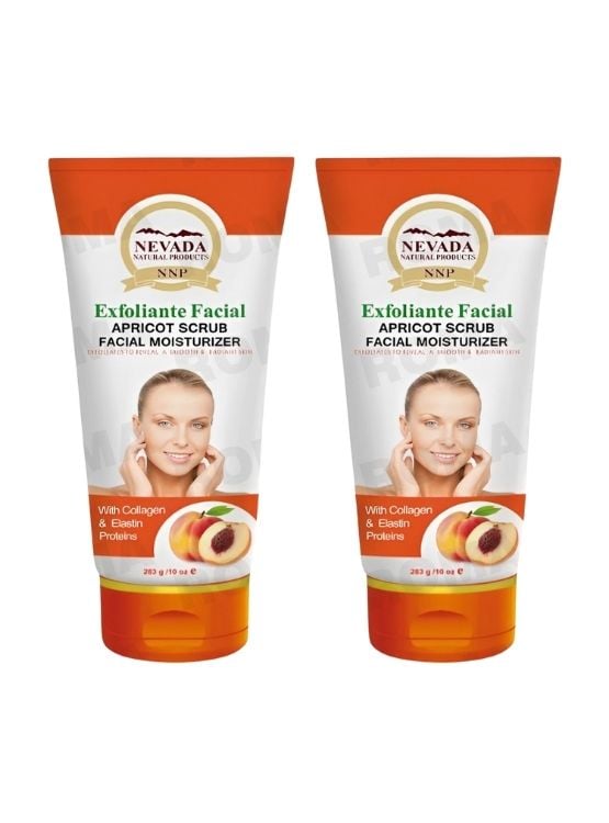 PACK 2 EXFOLIANTE FACIAL DE DURAZNO 200G NEVADA - 1