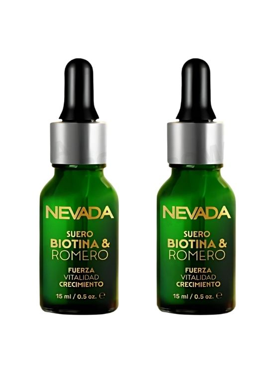 PACK 2 SERUM DE BIOTINA Y ROMERO 15ML NEVADA - 1