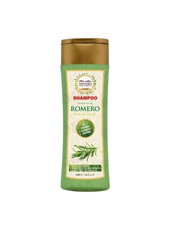 SHAMPOO DE EXTRACTO DE ROMERO 420ML NEVADA - 1