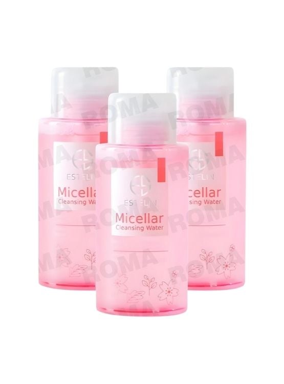 PACK 3 AGUA MICELAR CHERRY BLOSSOM 300ML ESTELIN - 1