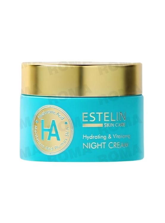 CREMA DE NOCHE ÁCIDO HIALURÓNICO 50G ESTELIN - 1
