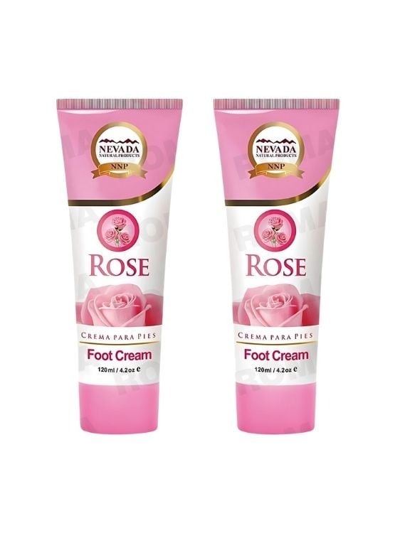 PACK 2 CREMA DE ROSAS PARA PIES 120ML NEVADA - 1