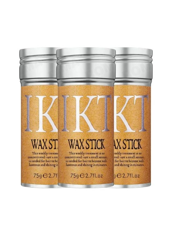 PACK 3 BARRA CERA PARA CABELLO IKT WAX STICK 225G - 1