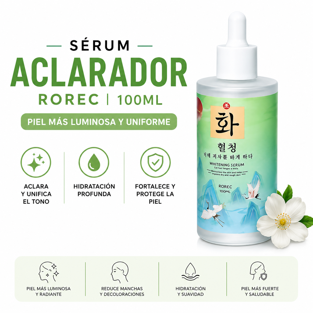 SÉRUM ACLARADOR ROREC 100ML - 1