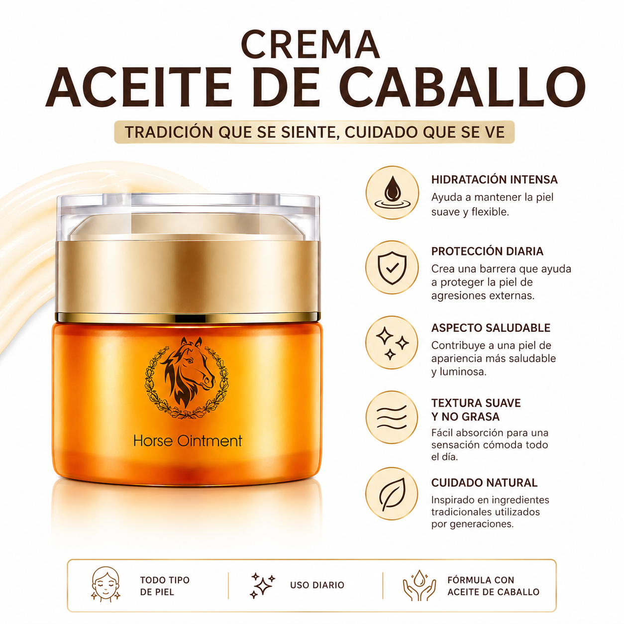 CREMA ACEITE DE CABALLO 50G BIOAQUA - 2