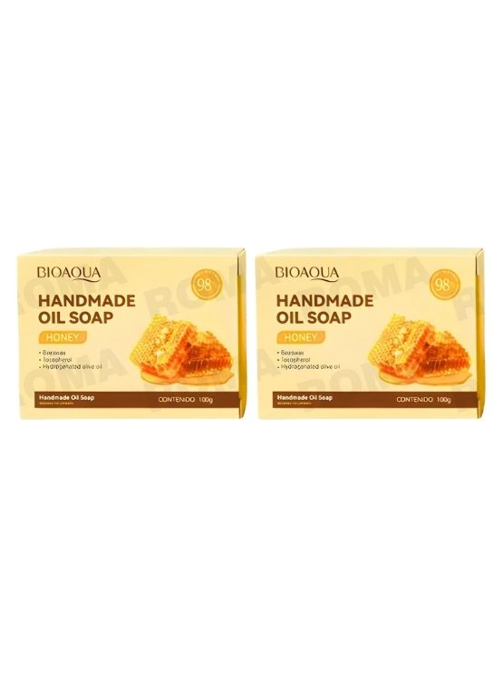 PACK 2 JABÓN EN BARRA DE MIEL BIOAQUA 100G - 1