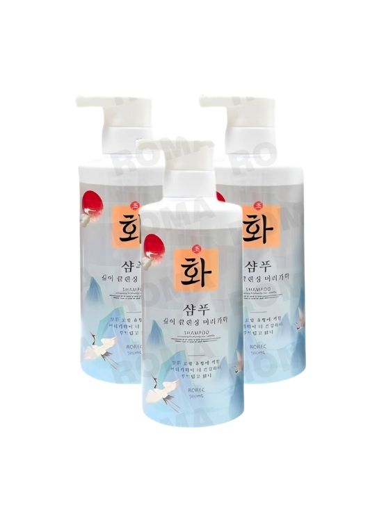 PACK 3 SHAMPOO ROREC 500ML - 1