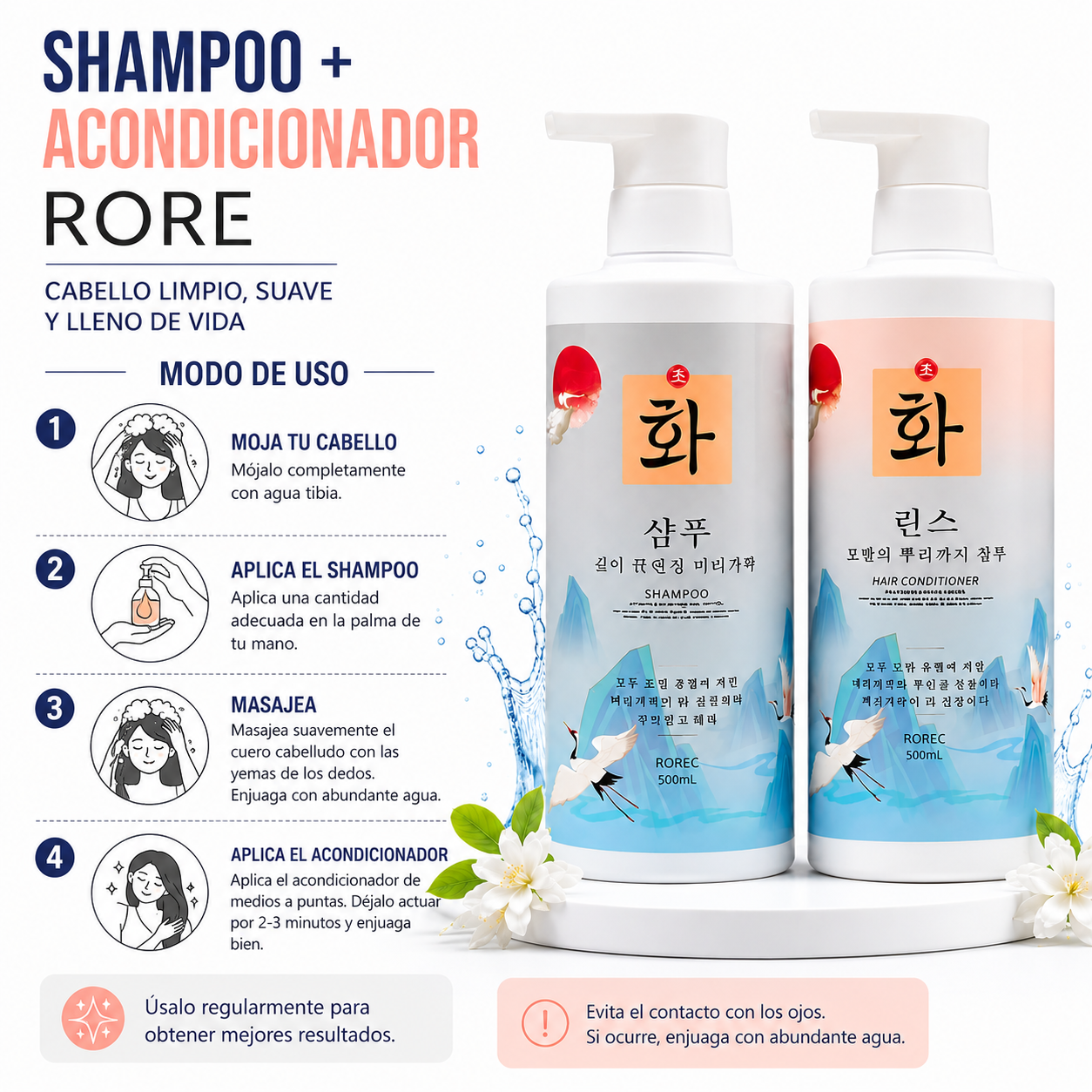 SHAMPOO + ACONDICIONADOR ROREC - 3