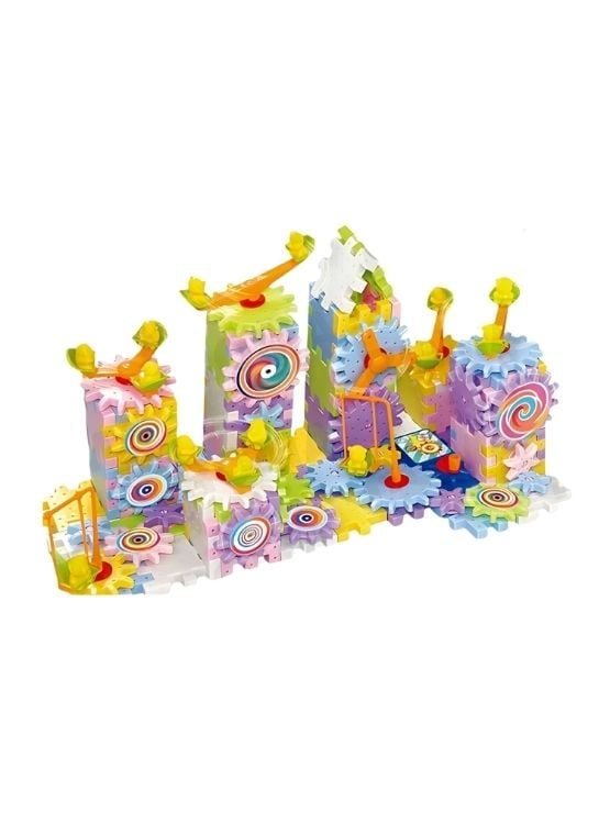 BLOQUE CONSTRUCCIÓN ENGRANAJE 166 PIEZAS JUEGO DIDÁCTICO - 1