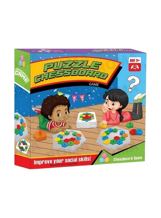 JUEGO DIDÁCTICO TABLERO HEXAGONAL - 1