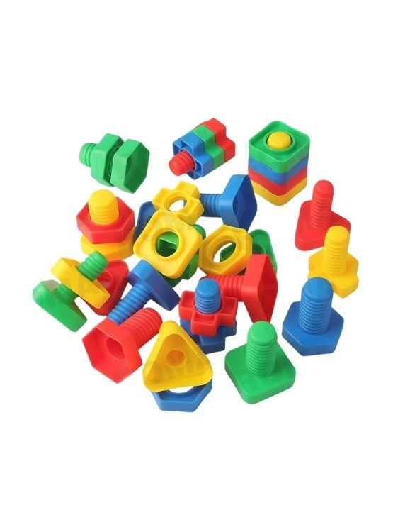TUERCAS PARA ENSAMBLAR JUEGO DIDÁCTICO - 1