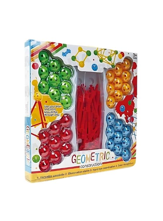 JUEGO DE CONSTRUCCIÓN GEOMÉTRICA JUEGO DIDÁCTICO - 1